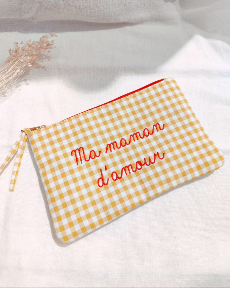 Pochette Vichy Petit Carreaux