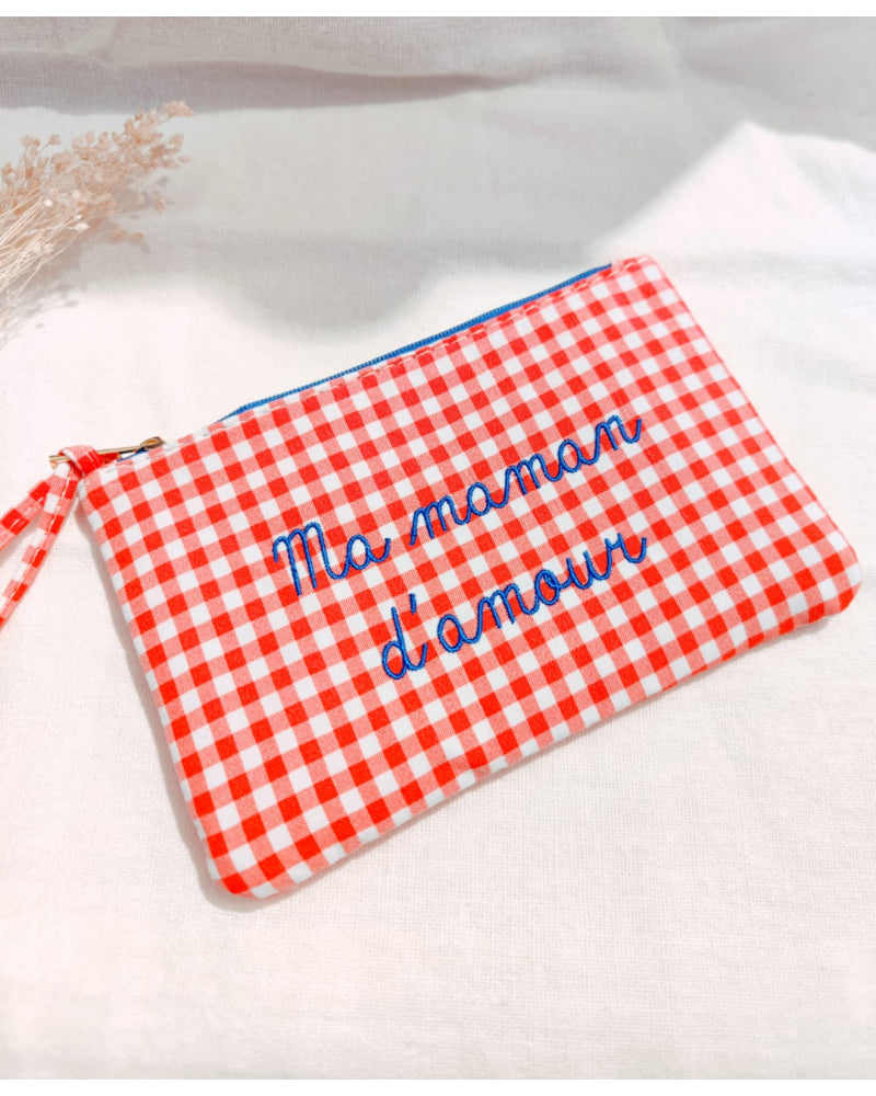 Pochette Vichy Petit Carreaux