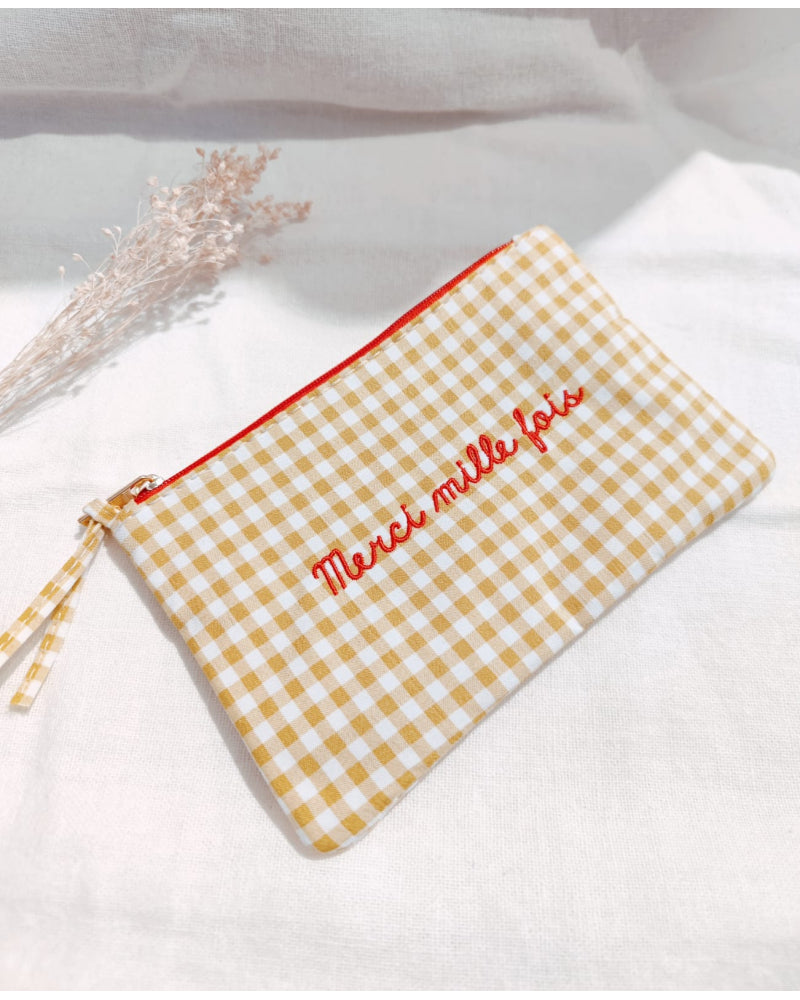 Pochette Vichy Petit Carreaux