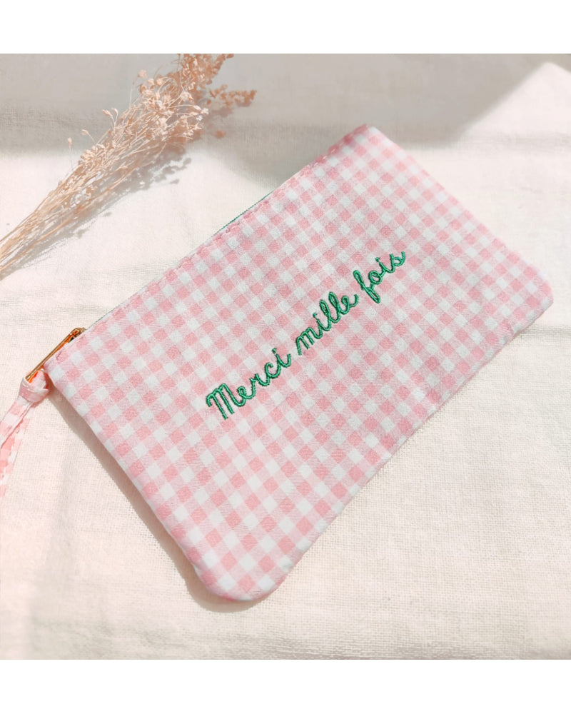 Pochette Vichy Petit Carreaux
