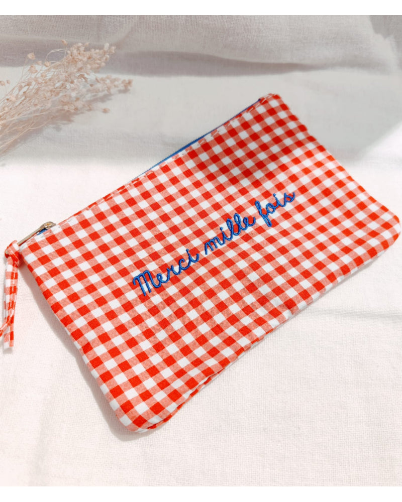 Pochette Vichy Petit Carreaux
