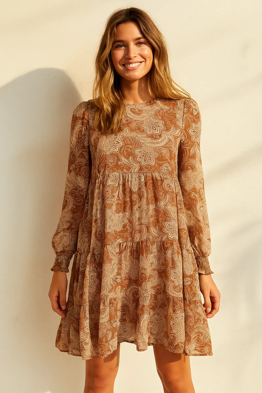 Robe Imprimée Cachemire