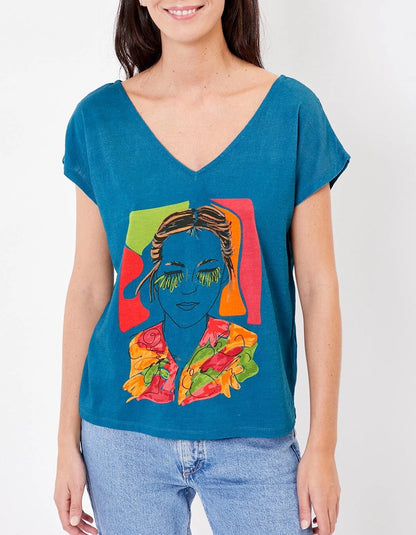 Tee-shirt Bacaciane