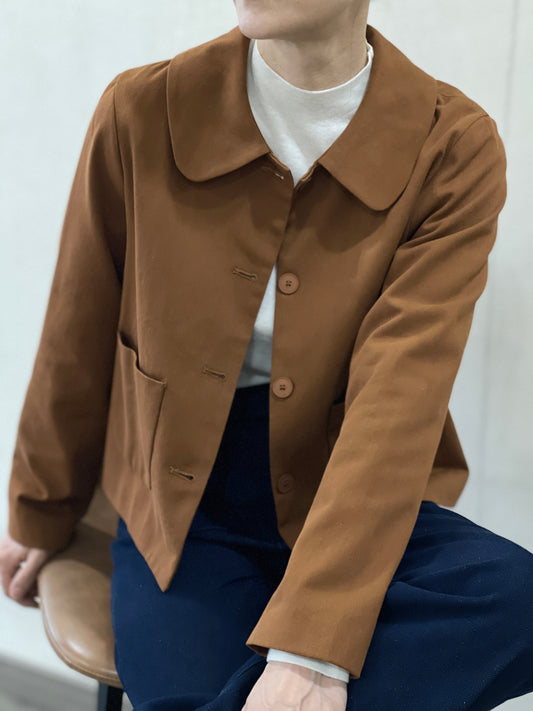 Veste Col Arrondi Femme