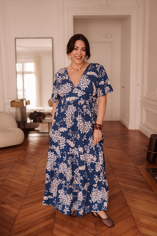 Robe Longue Fleurie du 42 au 46