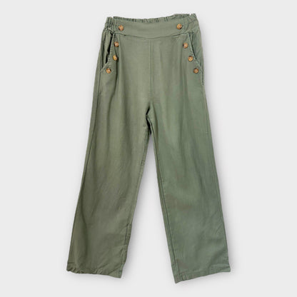 Pantalon en Toile de Coton