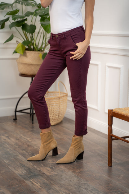 Pantalon Chino Femme
