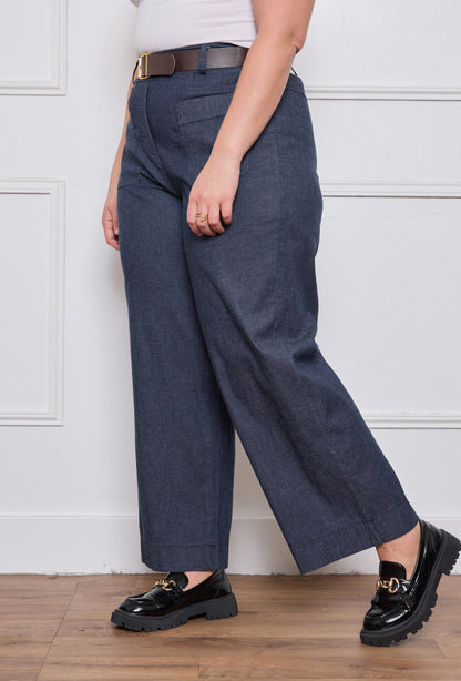Pantalon Poches Plaquées - TU du 44 au 50