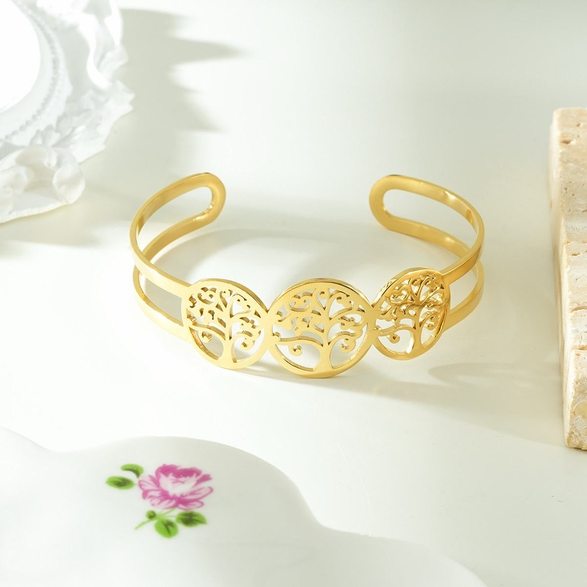 Manchette Arabesques Dorée