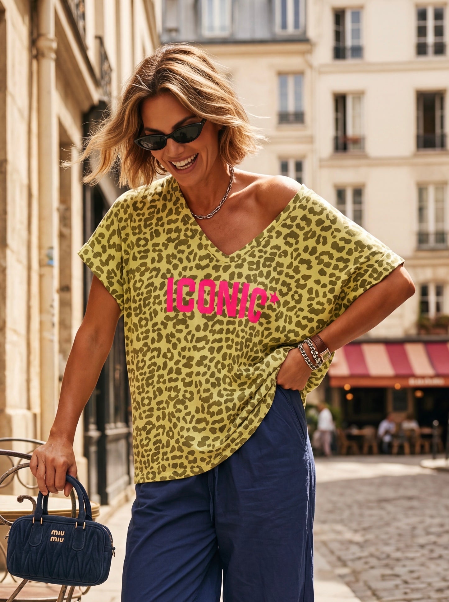 Tee-shirt ICONIC Léopard