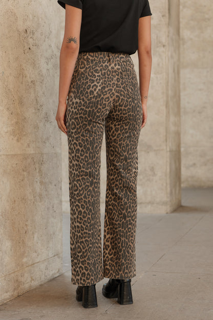 Pantalon Wanda - Léopard