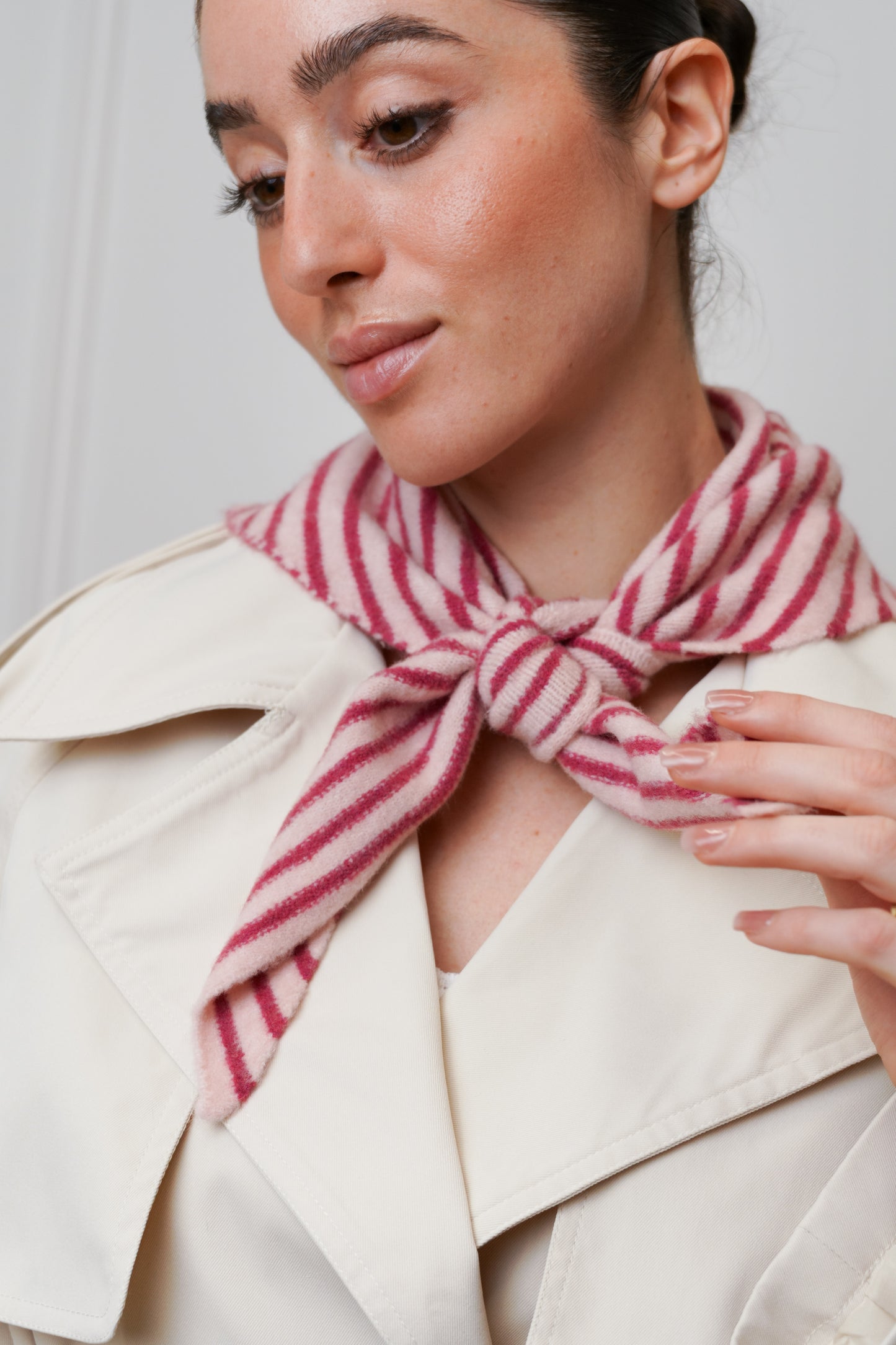 Écharpe Triangle Rayée