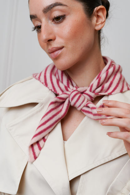 Écharpe Triangle Rayée