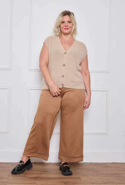Gilet Alpaga Femme - TU du 44 au 50
