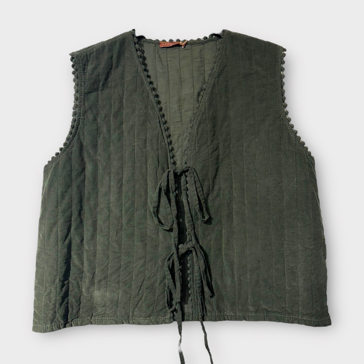 Gilet Coton Texturé