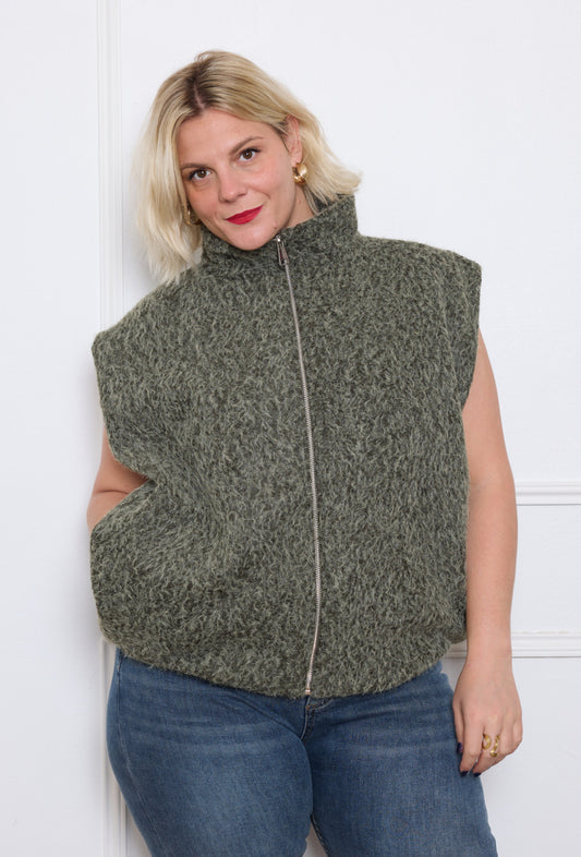 Veste Cosy Zippée - TU du 44 au 50