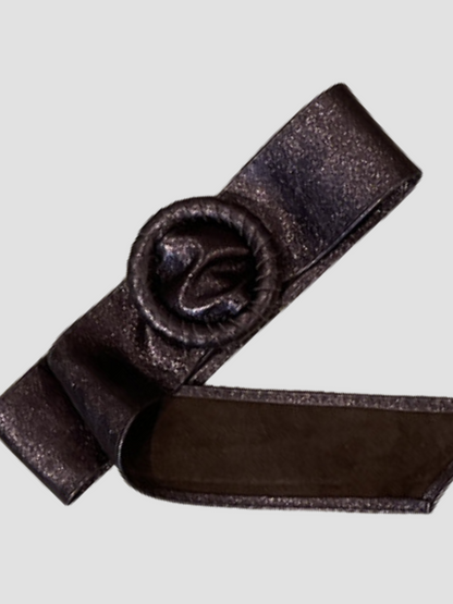 Ceinture en Cuir Unie