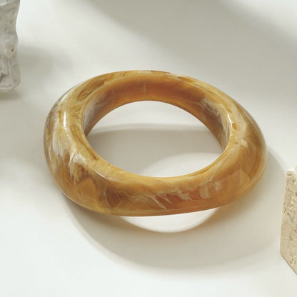 Bracelet Jonc Large Marbré