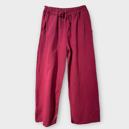 Pantalon Coton 7/8