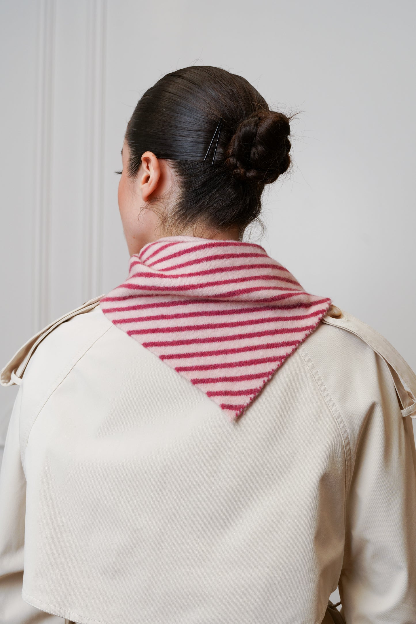 Écharpe Triangle Rayée