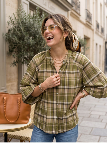 Blouse Kaly - Manches Bouffantes