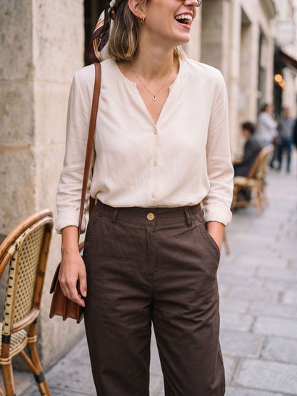 Pantalon Nolwenne - Élastique