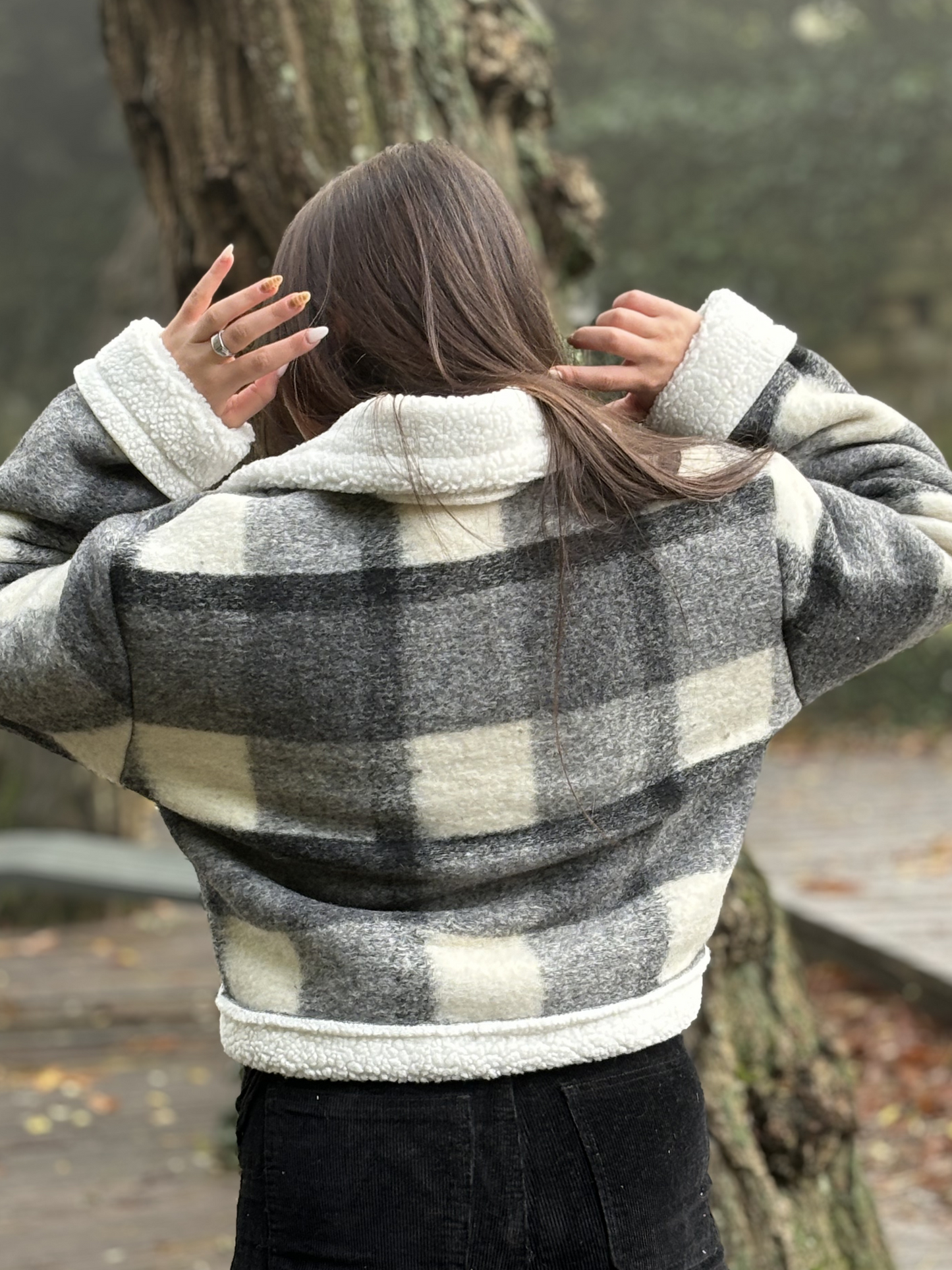 Blouson à Carreaux