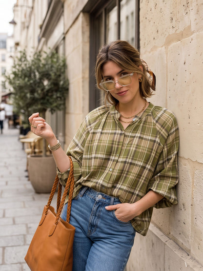 Blouse Kaly - Manches Bouffantes