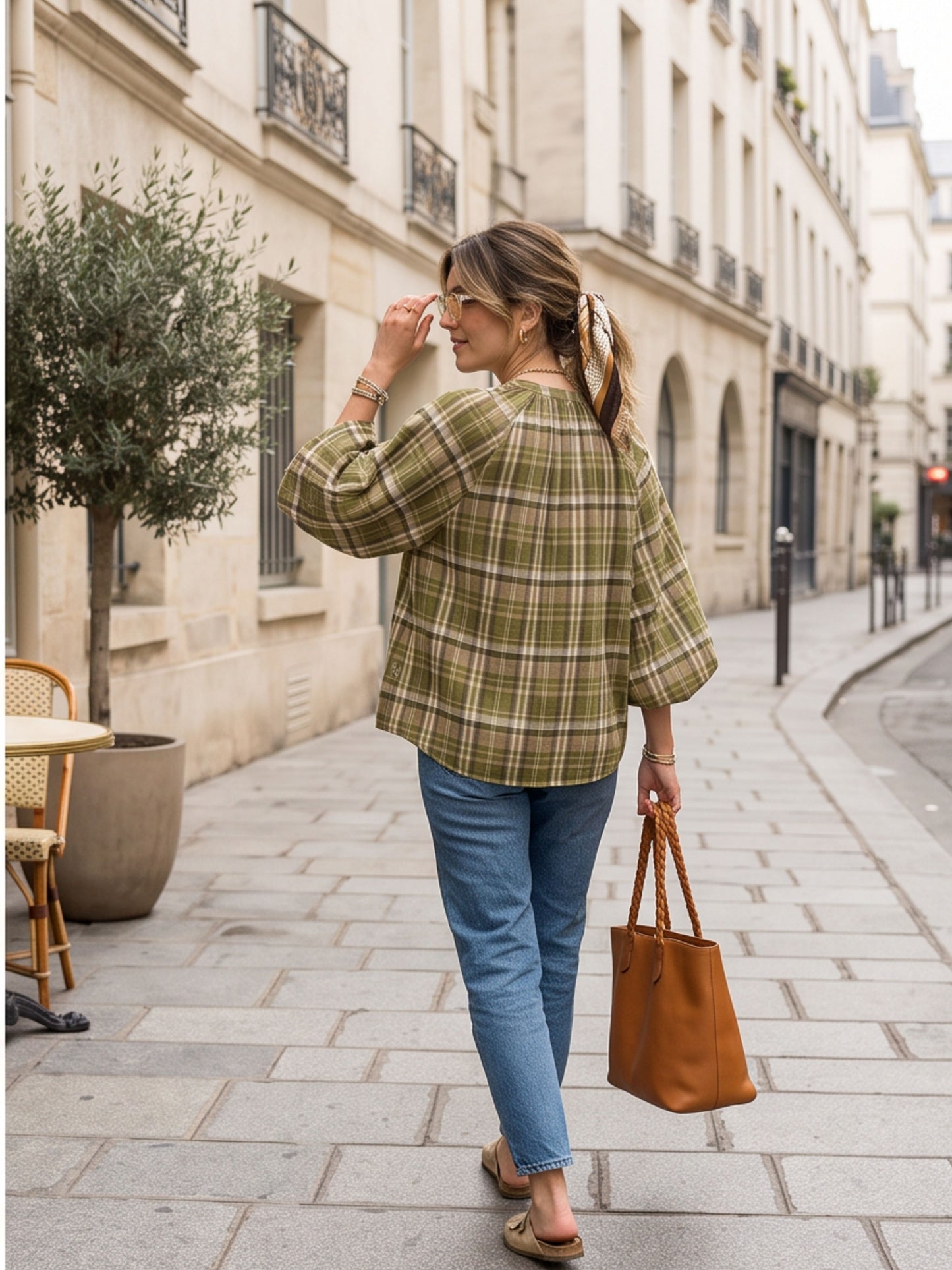 Blouse Kaly - Manches Bouffantes