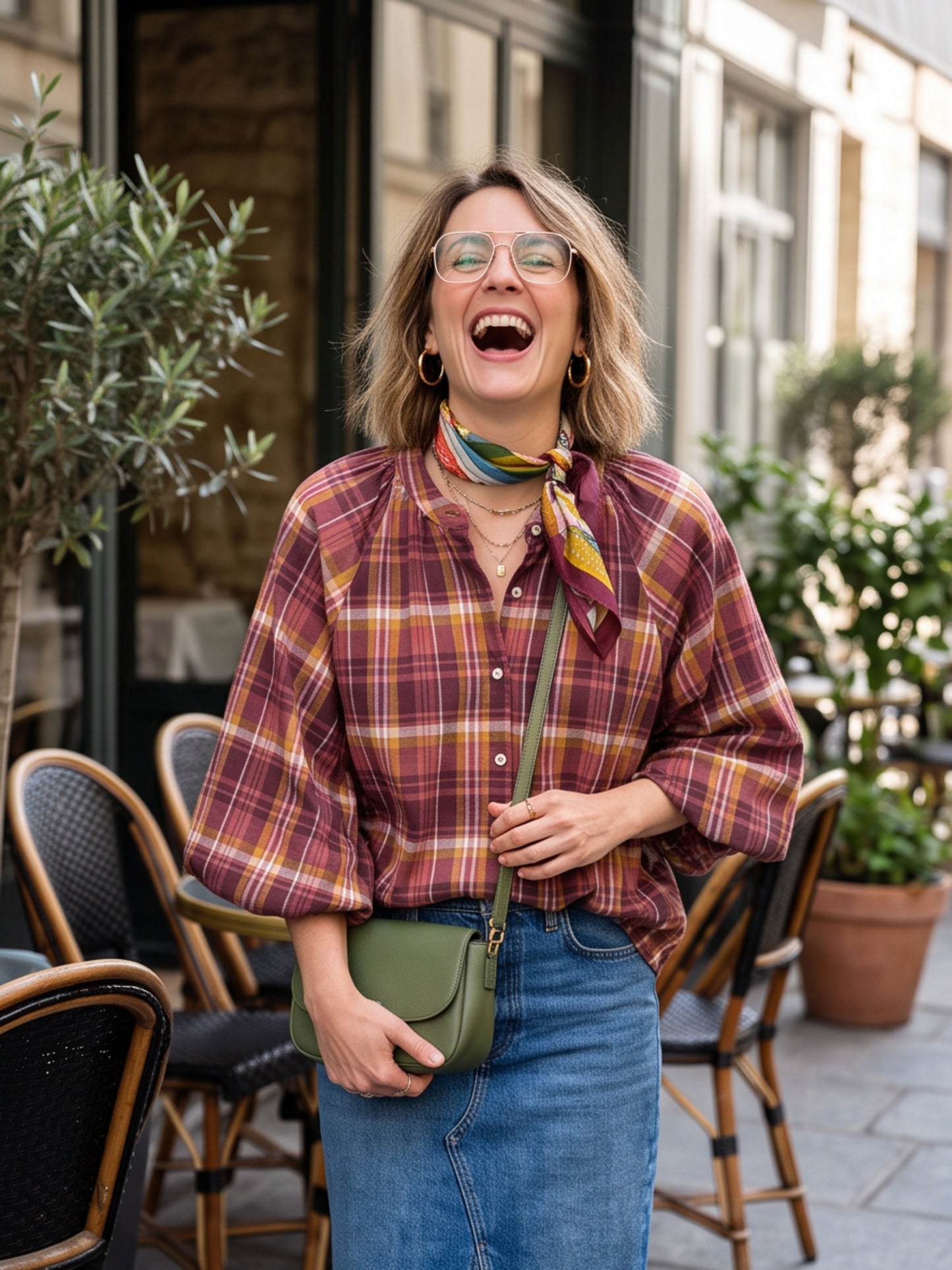 Blouse Kaly - Manches Bouffantes