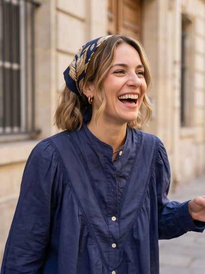 Chemise Juliette - Col Volanté Dentelle