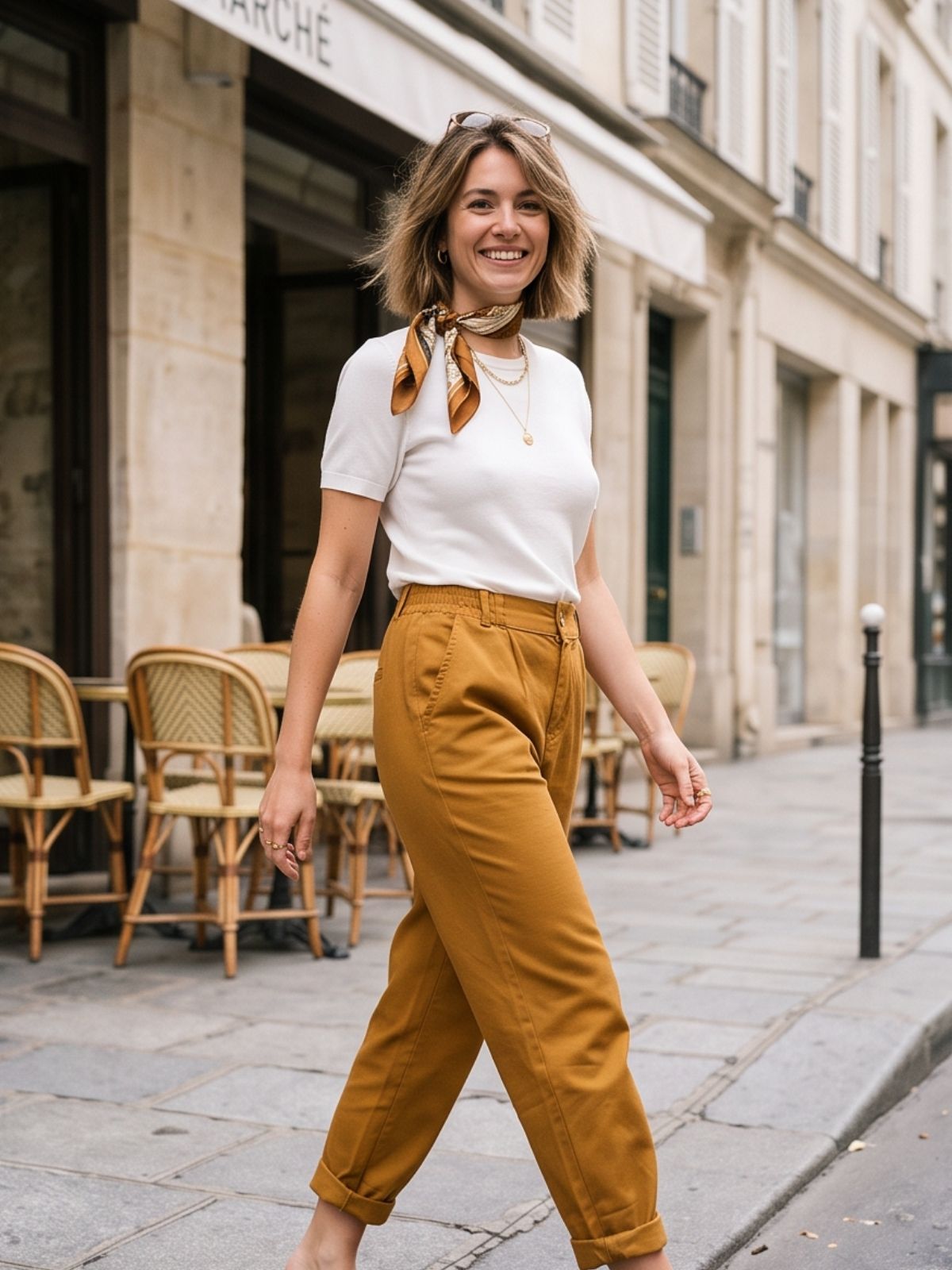 Pantalon Nolwenne - Élastique