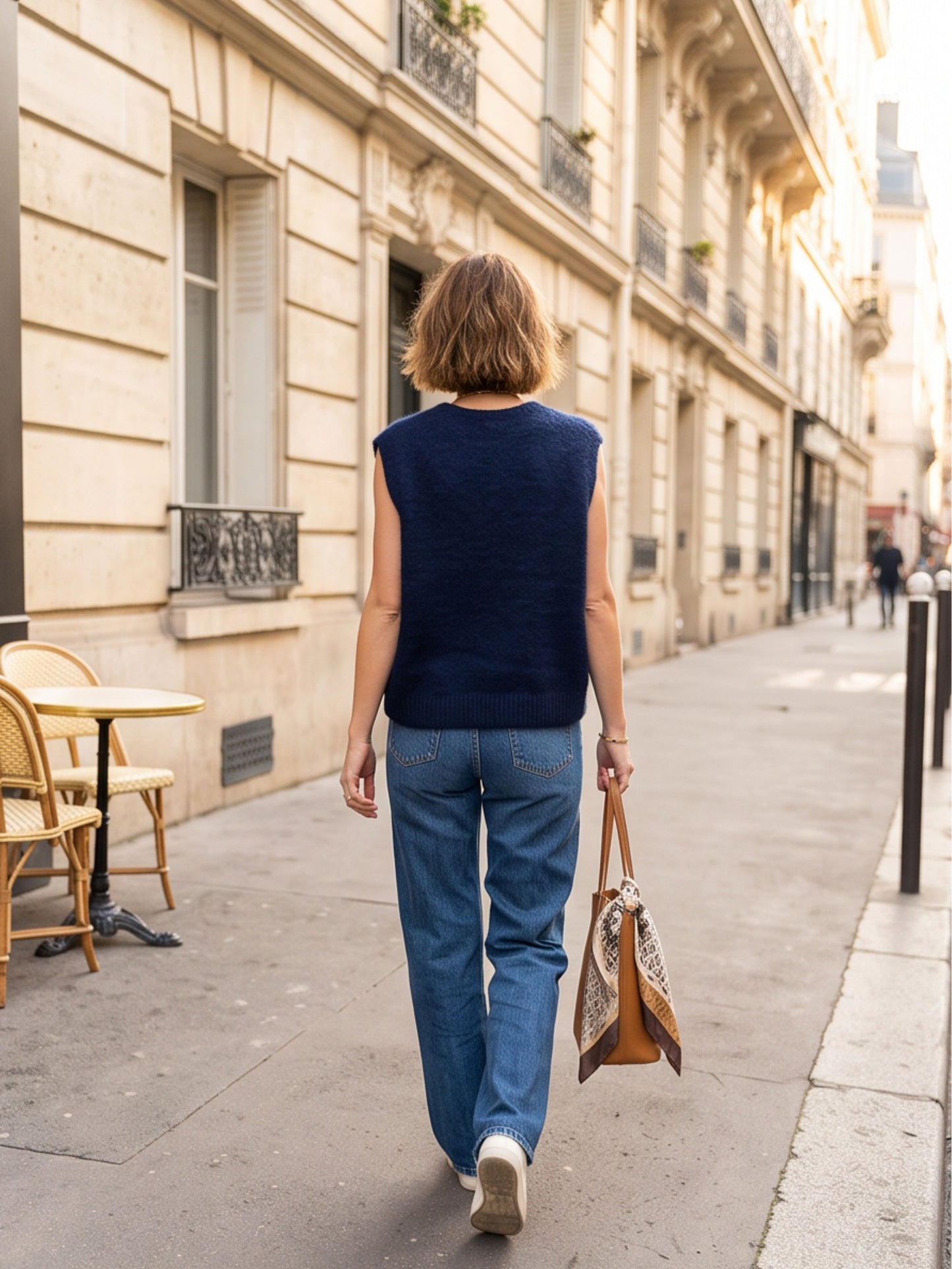 Top Louise - Maille Sans Manches