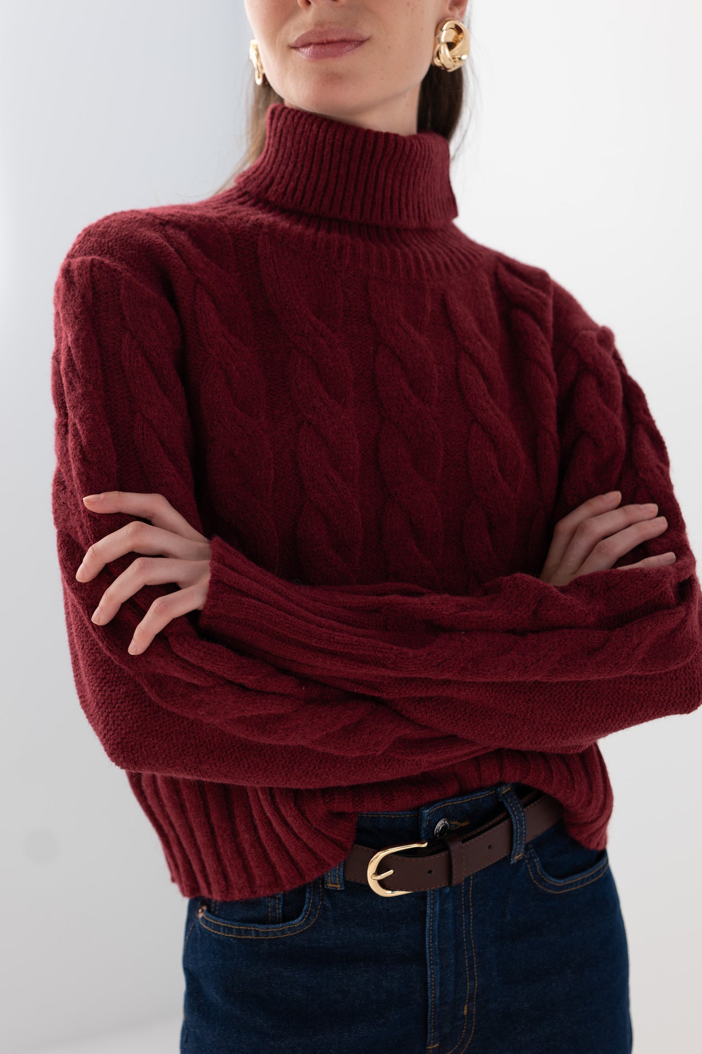Pull Torsadé Uni
