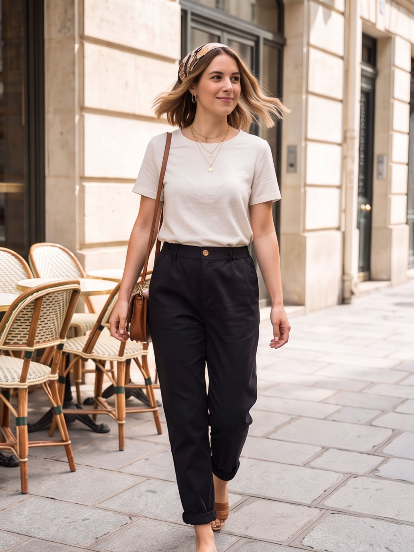 Pantalon Nolwenne - Élastique