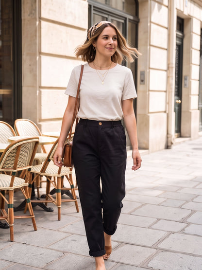 Pantalon Nolwenne - Élastique