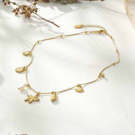 Collier "Éclats d’Océan"