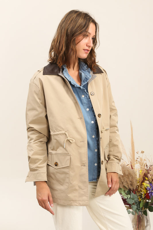 Veste Beige Citadine