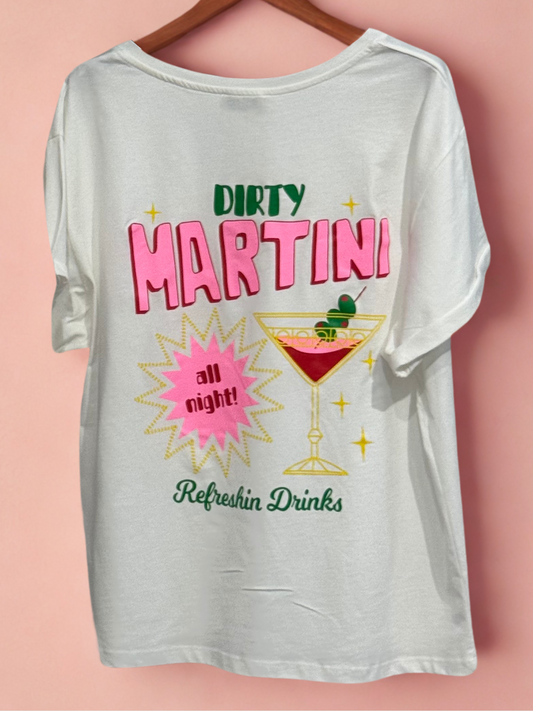 Tee-shirt "Dirty Martini"