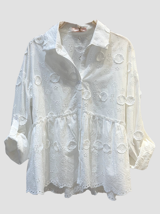 Chemise Broderie Lucette