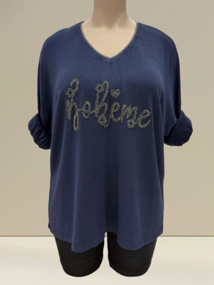 Pull Molletonné Bohème