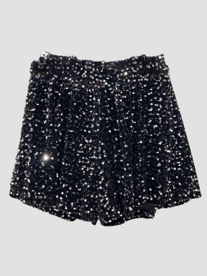 Short en Sequins Velours