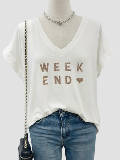 Tee-shirt "WEEKEND"