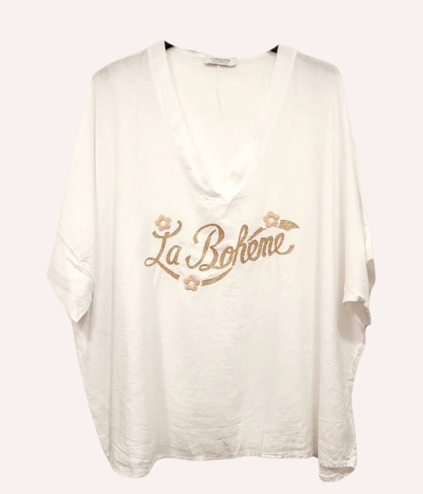 Tee-shirt en Lin Bohème