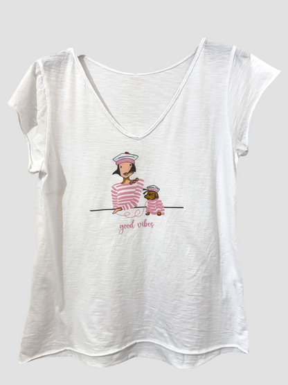 Tee-shirt "Good Vibes"