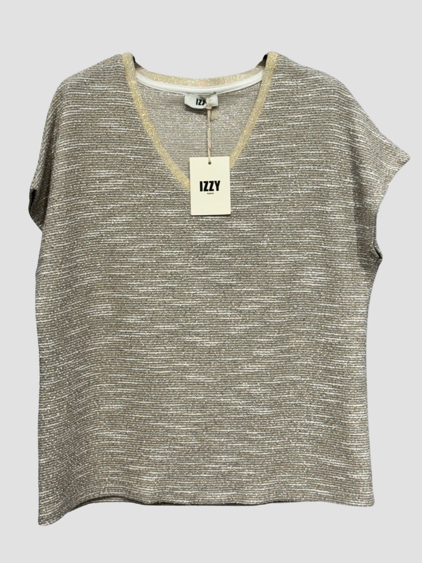 Tee-Shirt Brillant en Lurex