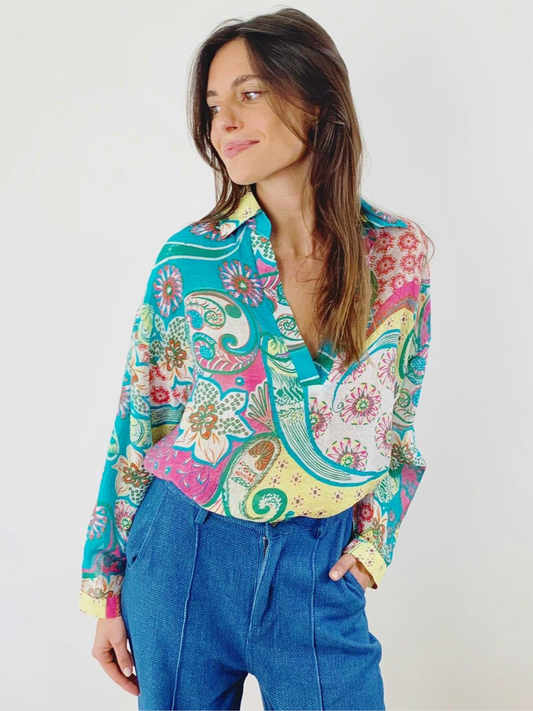 Chemise Imprimée "Cachemire"