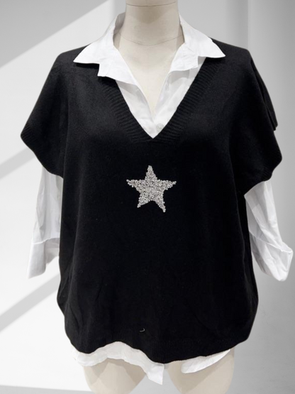 Pull sans Manches Star