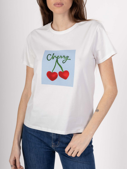 Tee-shirt "Cherry" Graphique