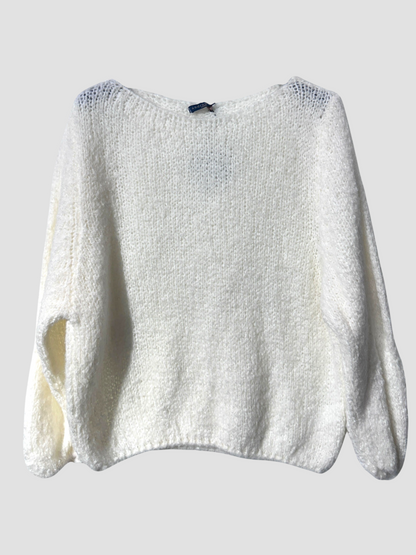 Pull en Maille Col Bateau